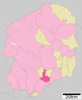 下野市位置図
