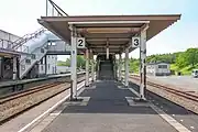 2・3番線ホーム(2022年6月)