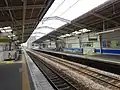 駅ホーム(2016年8月11日)