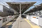 3・4番線ホーム（2023年4月）