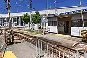 構内踏切（2022年7月）