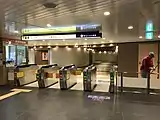 北東改札口(2018年1月)