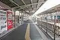 降車専用ホーム(2022年4月)