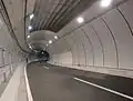 建部ICのランプ（鹿児島IC方面）