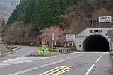新戸倉トンネル(鳥取県側)