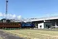 島田金谷IC付近。大井川鐵道と交差することでSLとの組み合わせを見ることが出来る。