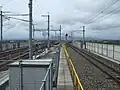 熊本方から見たアプローチ線（2008年）