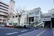 改修後の北口（2017年3月）