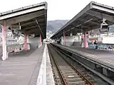 2番ホーム(通常は使用されない)