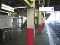 駅ホーム（2010年1月1日）