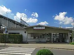 東武新大平下駅東口駅舎