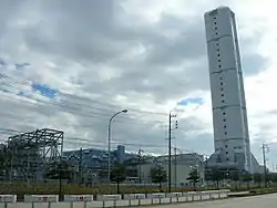 新名古屋火力発電所7号系列プラント建屋（2007年（平成19年）12月）