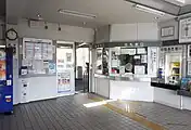改札口（2021年10月）