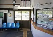 改札口（2021年10月）
