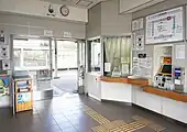 改札口（2021年10月）