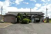 旧駅舎（2019年9月）