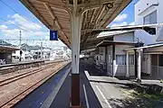 1番のりばホーム(2023年7月)