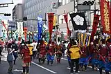 軍団終結（坂東通り）