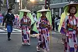 大井夫人行列（坂東通り）