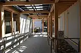 展示室通路（2019年5月撮影）