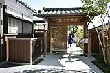 学習室木戸門（2019年5月撮影）