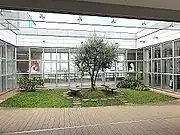 駅内広場(2014年10月)