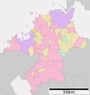 新宮町位置図
