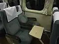 普通車偶数号車座席