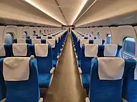 N700S普通車の車内