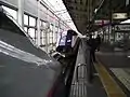 福島駅では東北新幹線車両と山形新幹線車両が連結・解結を行う（2016年1月）