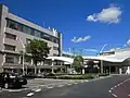 南越谷駅(南口)新越谷駅東口ロータリー(2012年9月24日)