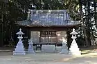 神明社拝殿（今町、2019年（平成31年）2月）