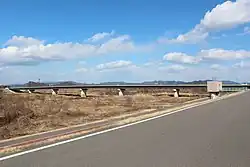 木曽川左岸下流側からの神明小網橋