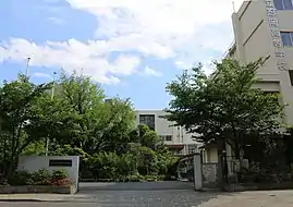 正門から撮影