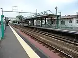 ホーム（電化前）（2010年8月）