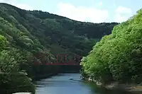 南側から見た神龍橋
