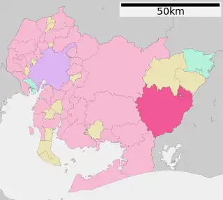新城市位置図