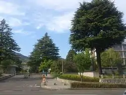 信州大学長野(教育)キャンパス正門
