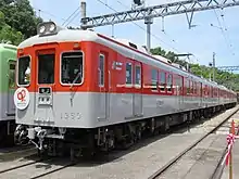 1357編成(高度経済成長期塗装)