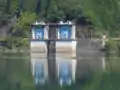 新豊根発電所取水口