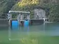 新豊根ダム上流側