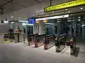 汐留駅方面改札口（2016年6月18日）