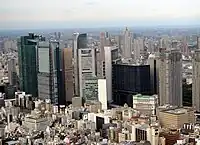 汐留の超高層ビル
