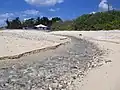塩川の河口付近