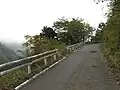 起点より約3km地点から終点方面を望む