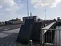 新潮鶴橋の親柱