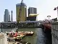浅草営業所の改築工事（2010年3月撮影）