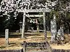 白鬚神社（小坂町、2012年（平成24年）4月）