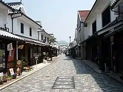 小説後半の舞台となる柳井市(古市金屋地区)
