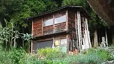 梨花と沙都子の住む小屋のモデルとなった建物